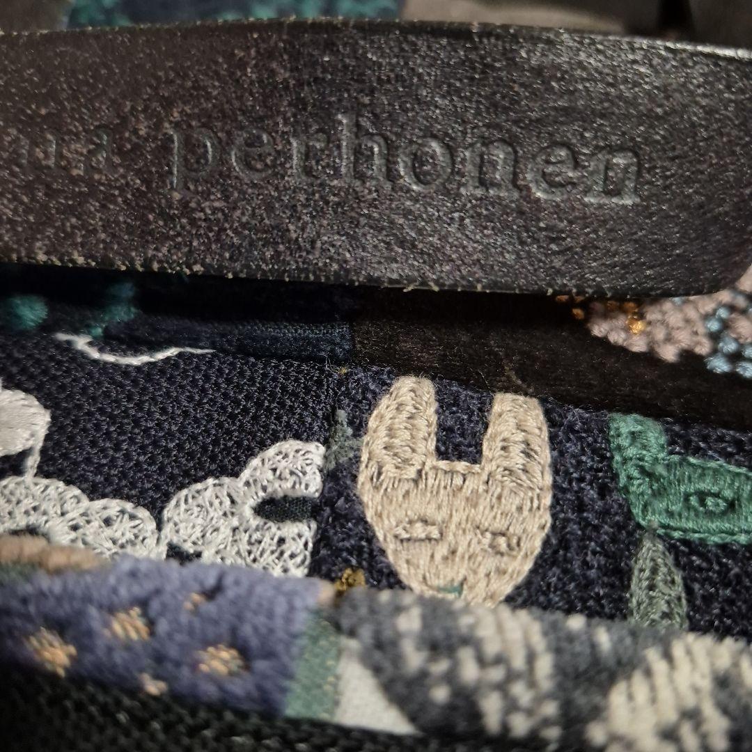 ミナペルホネン ピースバッグ dark mix