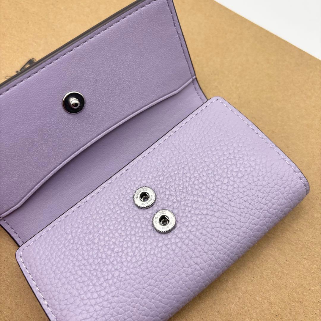 【COACH☆新品】エッセンシャル 6 リング キー ケース☆パープル☆