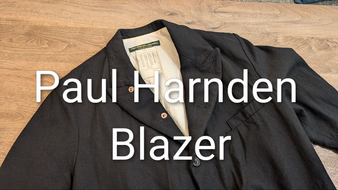 【超美品】Paul Harnden BLAZER wool Lサイズ