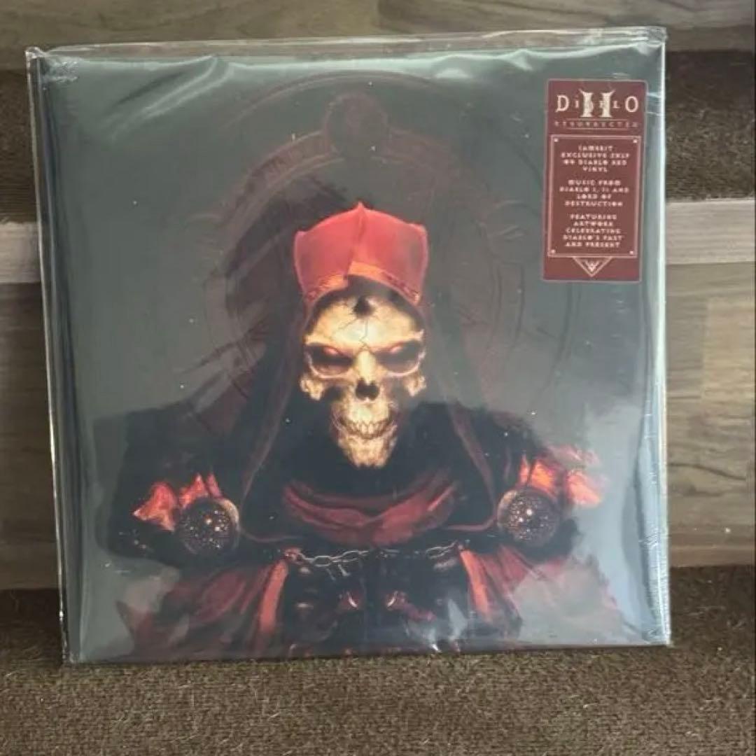 新品未開封 ディアブロIIリザレクテッドLP 赤2枚