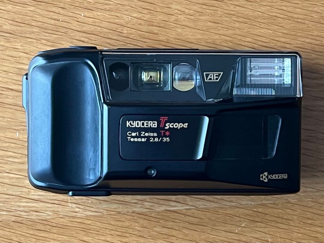 フィルムカメラ KYOCERA T-Scope Carlzeiss Tessar35mmF2.8
