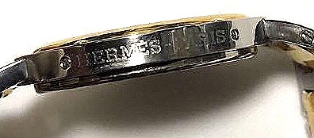 k*i様 美品　エルメス HERMES クリッパー デイト ヴィンテージ腕時計
