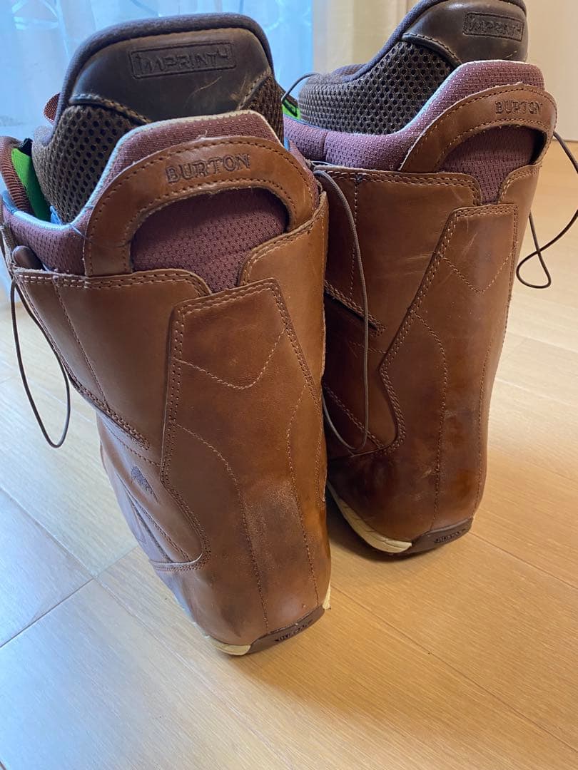burton ion red wing スノーボード　ブーツ　レザー　バートン