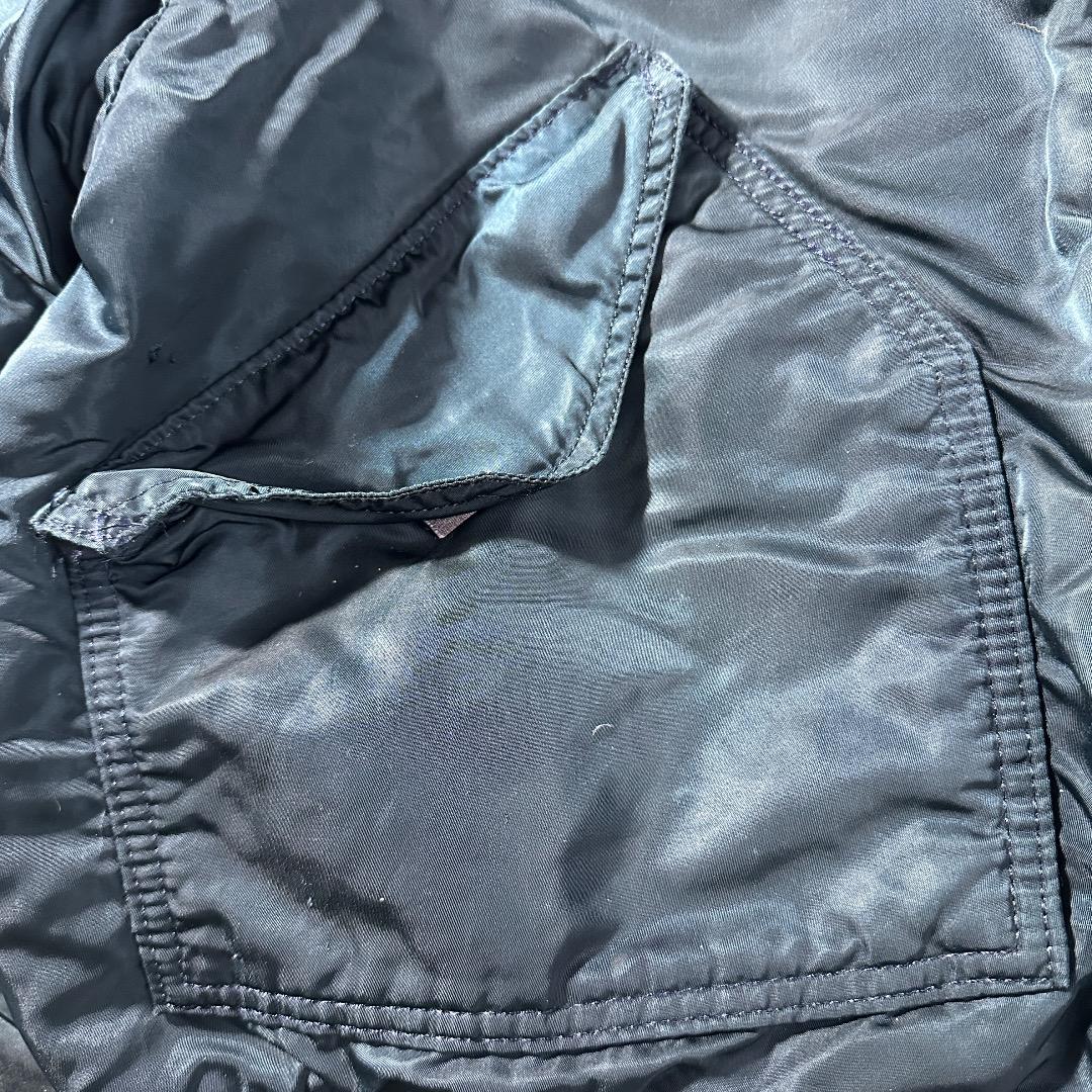 90s Alphe アメリカ製 cwu45p ジップ欠損 L