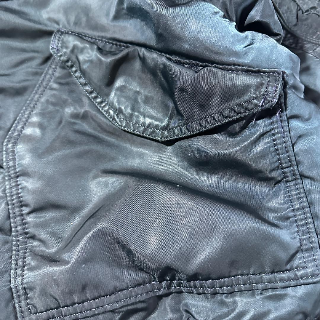 90s Alphe アメリカ製 cwu45p ジップ欠損 L