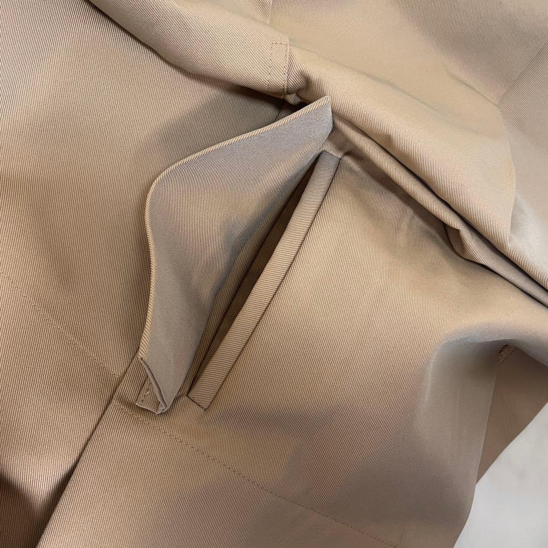 【新品未使用】アンスリード ショートオリガミトレンチコート ベージュ F