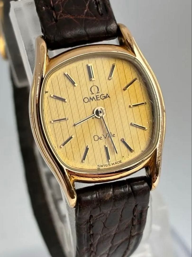たろう　【稼働品】OMEGA デビル DE VILLE クオーツ