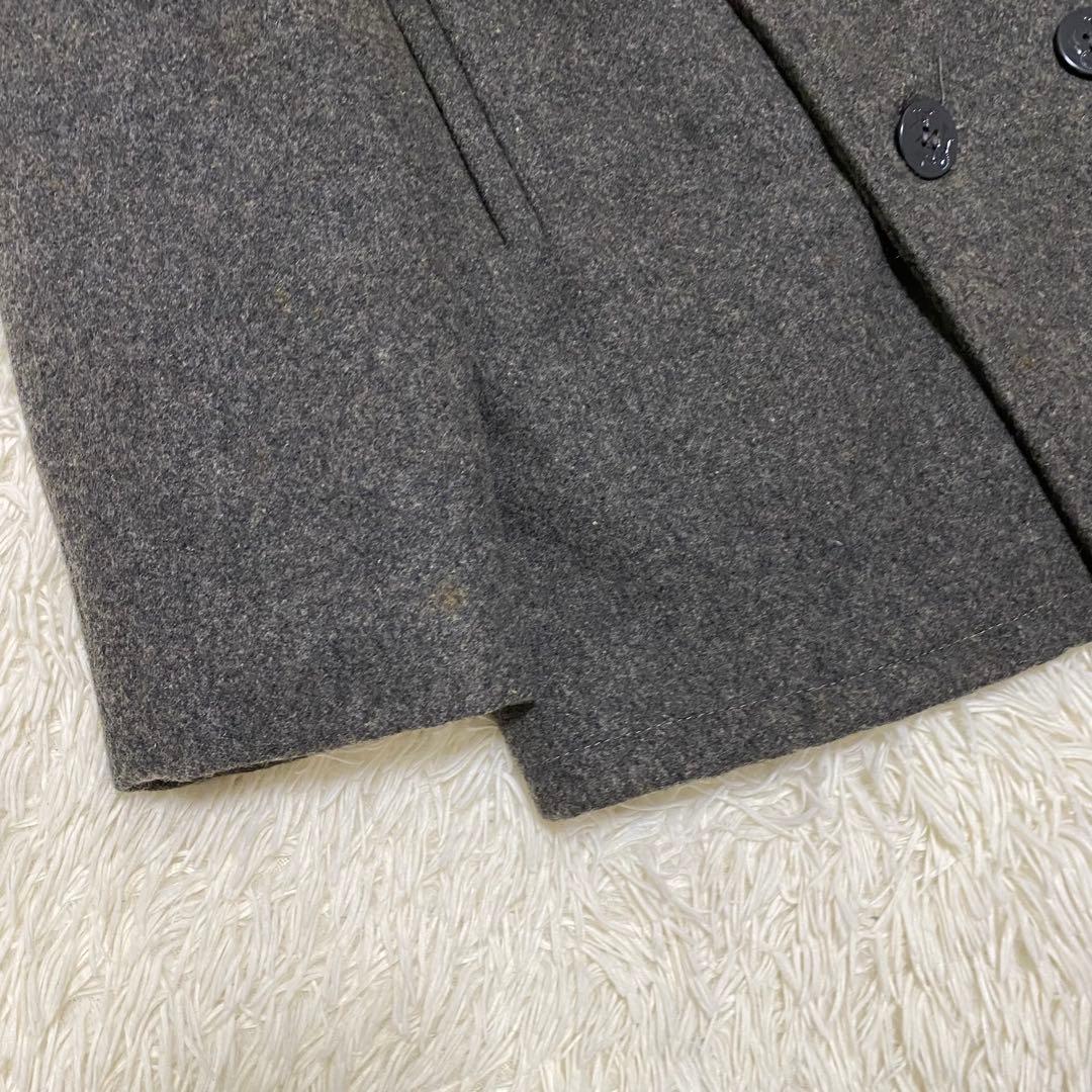 【美品✨】Schott ピーコート U.S. 740N キルティング グレー42