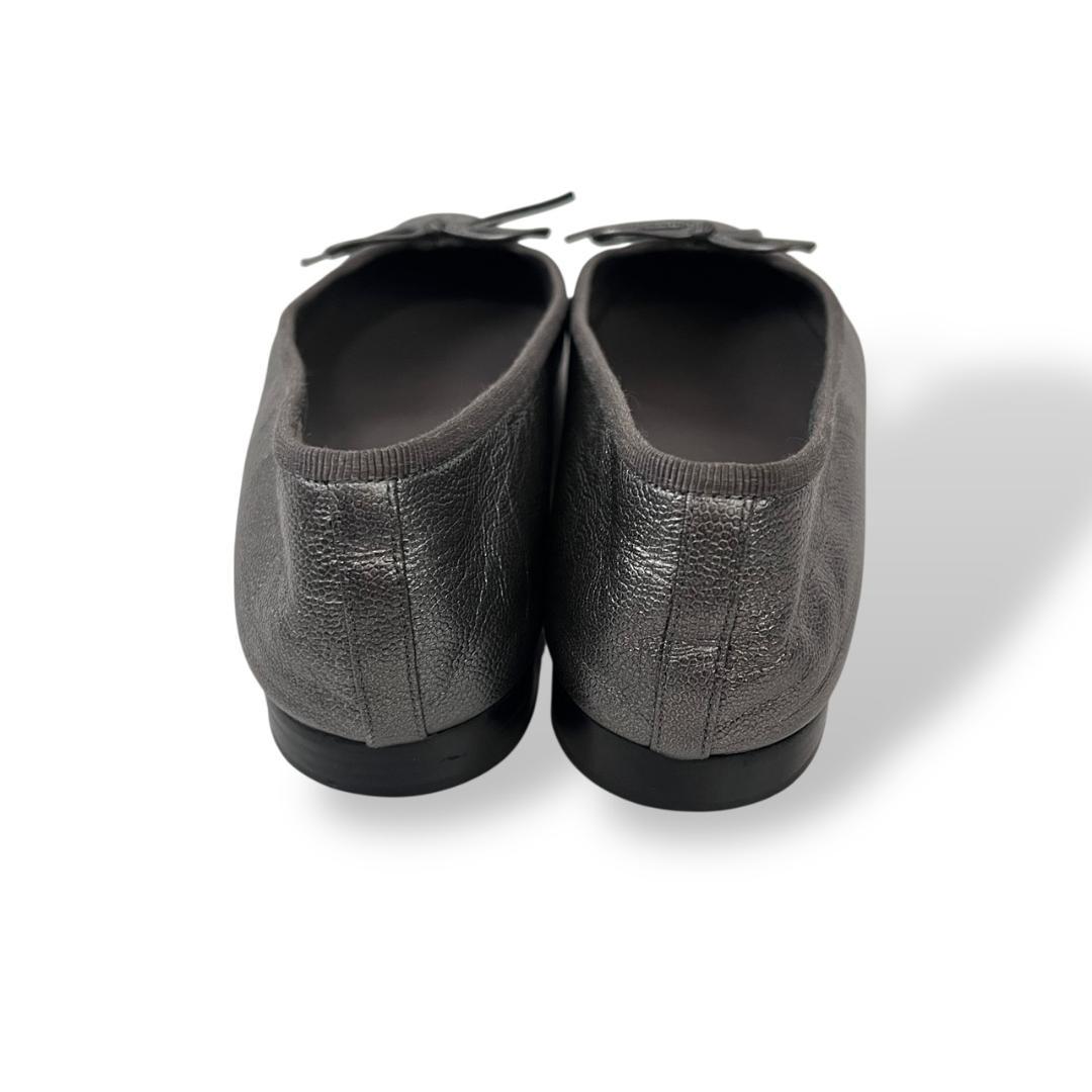 美品 CHANEL ココマーク バレリーナ シューズ G02819 37C