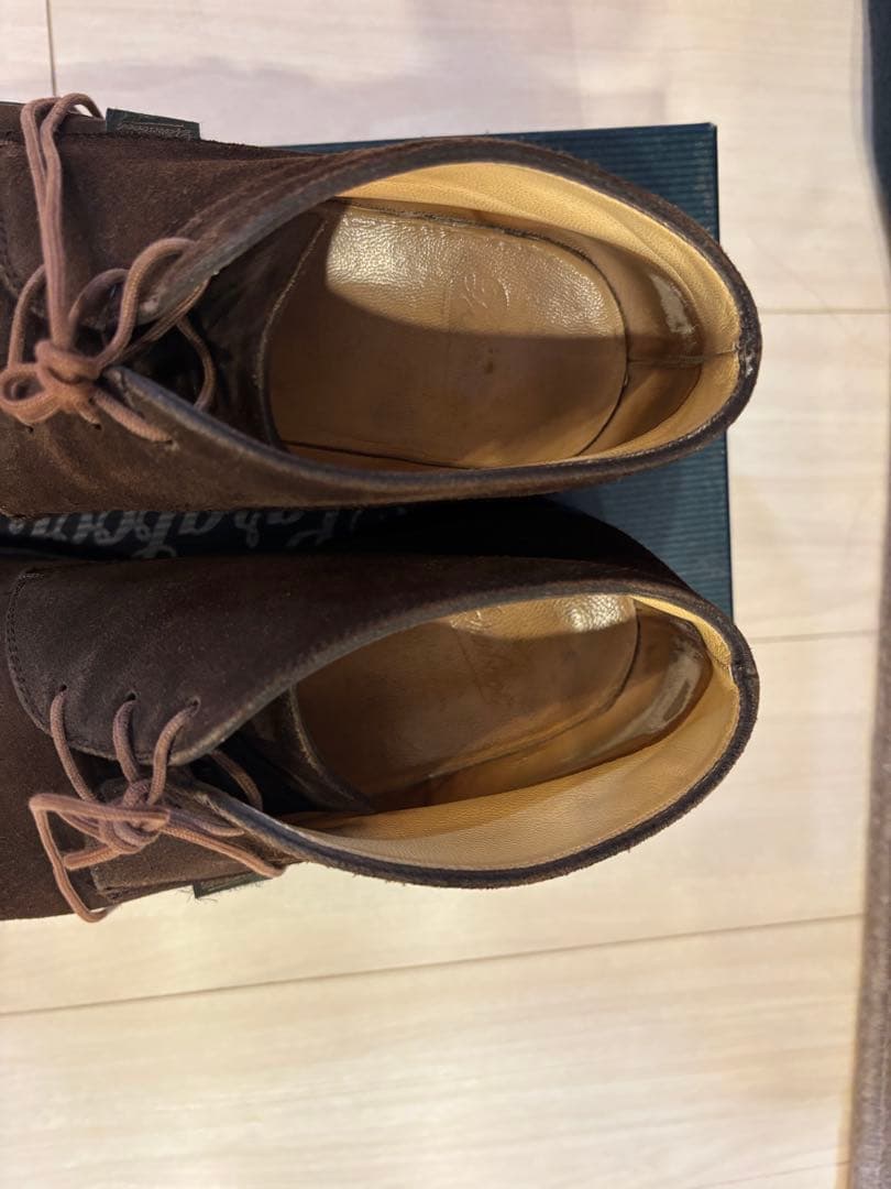 Paraboot GUERNY Chocolate Suede 6ハーフ