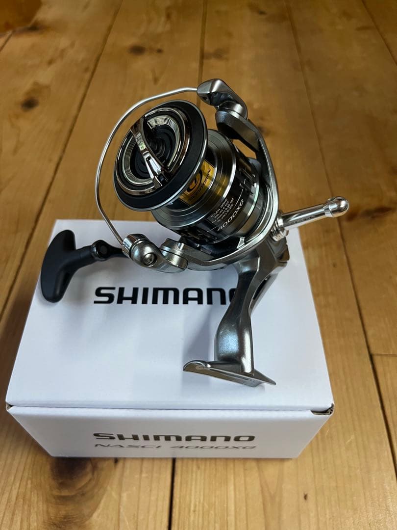 SHIMANO 21NASCI4000XG(新品) +ゴメクサス リールスタンド