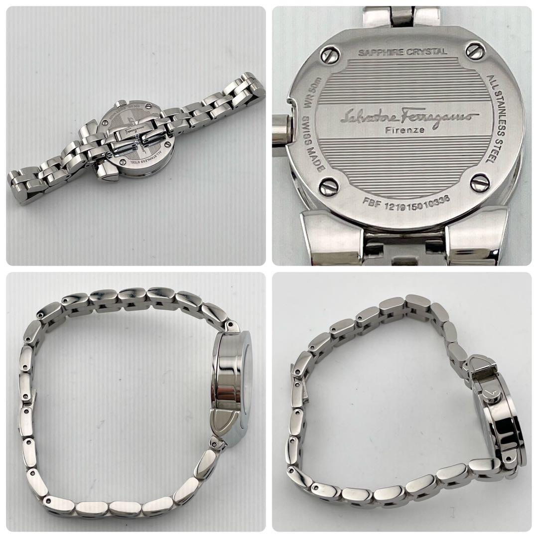 【稼働/袋付き】サルヴァトーレフェラガモ　ガンチーニ　腕時計　レディース