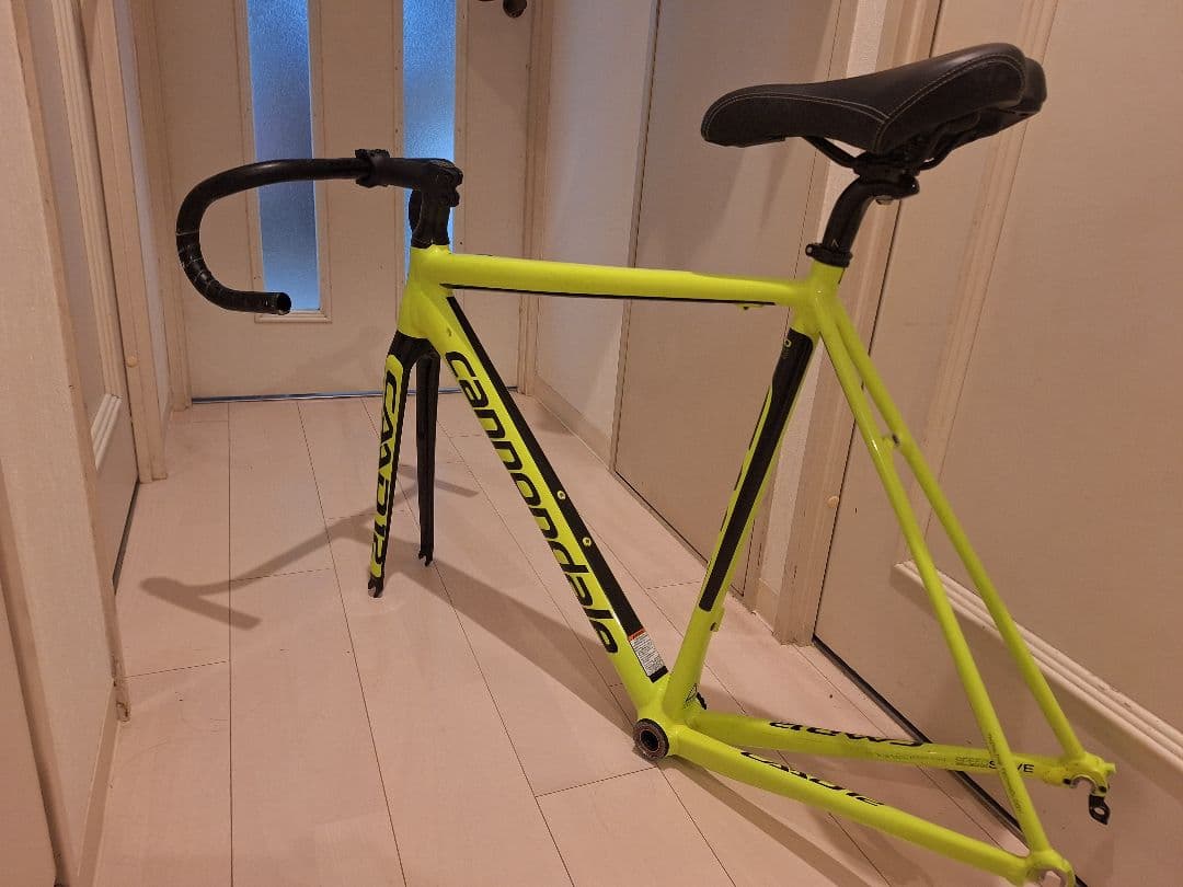 Cannondale CAAD12 ロードバイクフレーム 蛍光イエロー