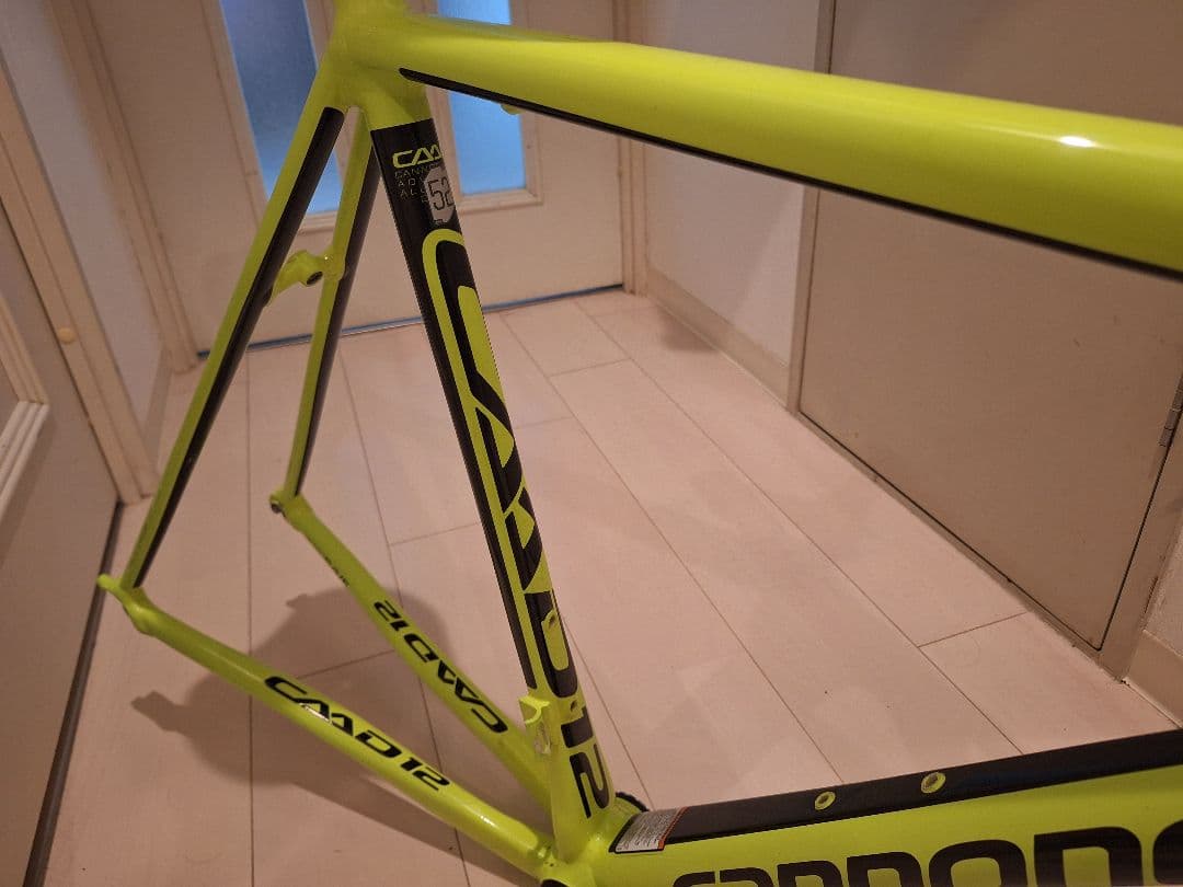 Cannondale CAAD12 ロードバイクフレーム 蛍光イエロー