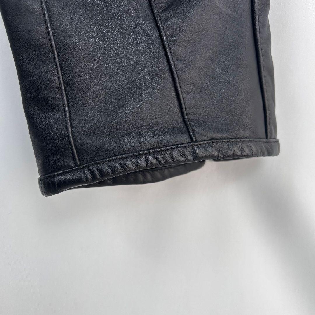 【美品】hyod ヒョウドウ レザーパンツ ブラック ブーツアウト LWサイズ