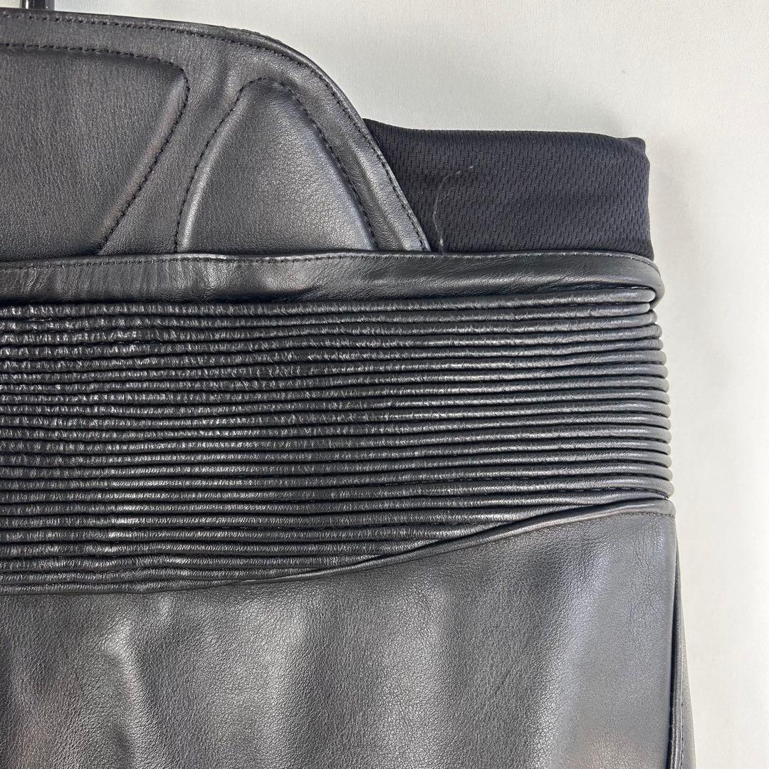 【美品】hyod ヒョウドウ レザーパンツ ブラック ブーツアウト LWサイズ