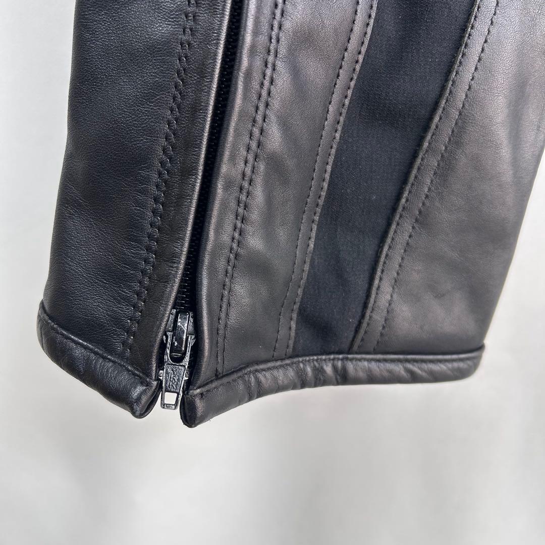 【美品】hyod ヒョウドウ レザーパンツ ブラック ブーツアウト LWサイズ