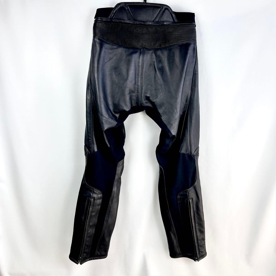 【美品】hyod ヒョウドウ レザーパンツ ブラック ブーツアウト LWサイズ