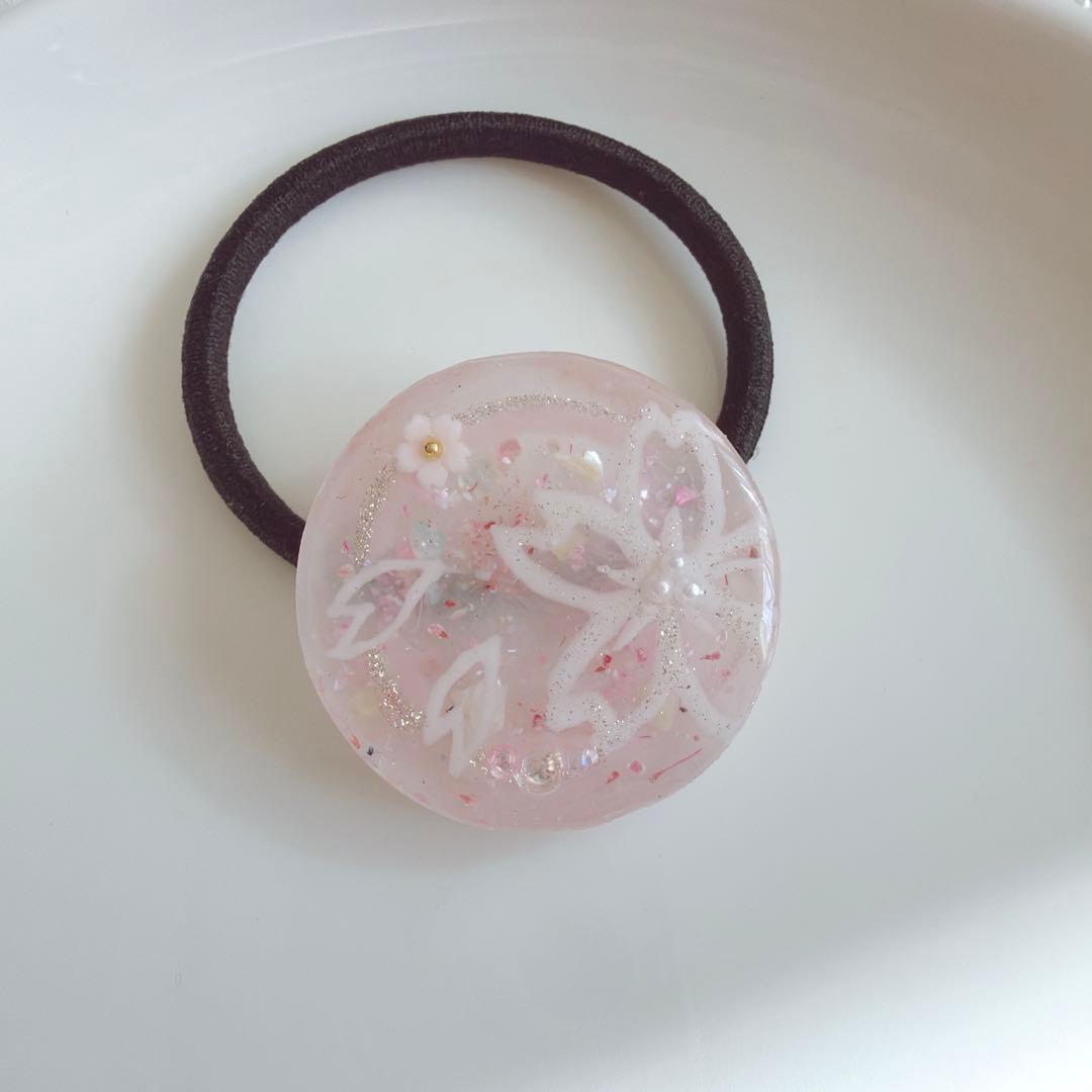 ひまういページ　レジンヘアゴム 6点 ポニーフック2点　クリップ3点