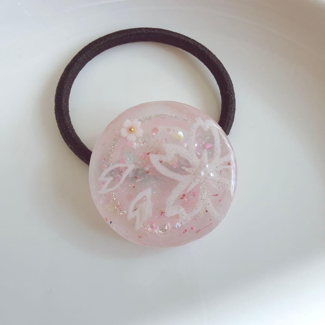 ひまういページ　レジンヘアゴム 6点 ポニーフック2点　クリップ3点