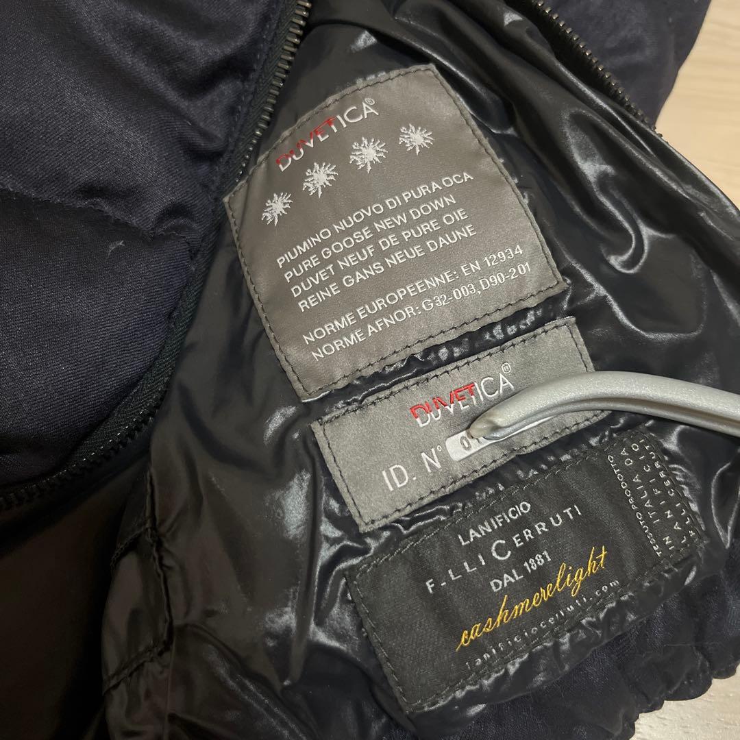 専用【美品】デュベティカ　DUVETICA　ダウンベスト　38　 ネイビー