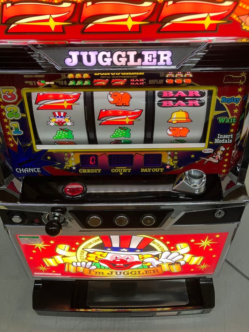 送料込み　パチスロ実機　アイムジャグラーＥＸ－ＴＰ　不要機付き