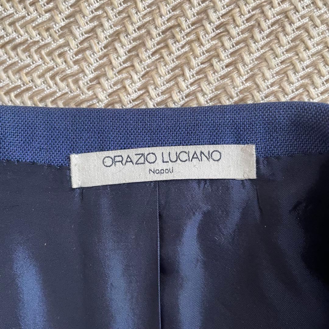 ORAZIO LUCIANO ロイヤルブルー テーラードジャケット　44