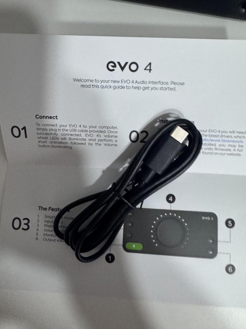 AUDIENT | evo 4 | USB オーディオ・インターフェイス