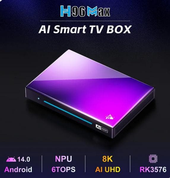 アンドロイドTV BOX H96 MAX M9 8G/128G