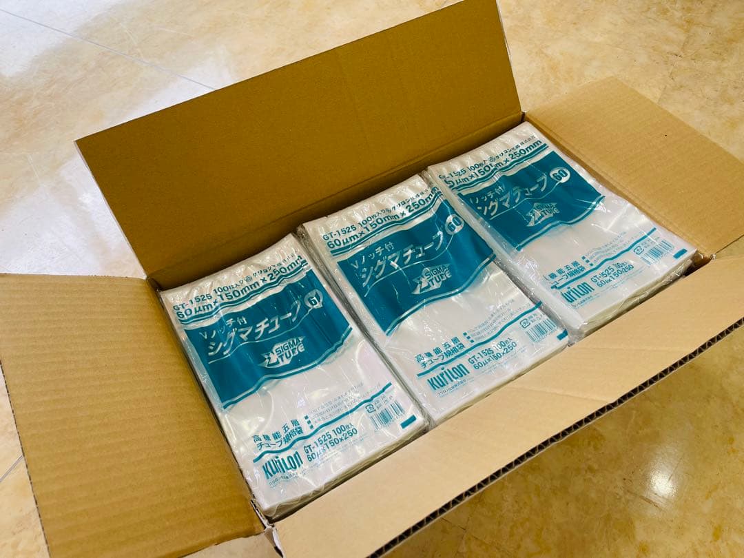 【新品】 シグマチューブGT-1525 100枚入×29P クリロン化成