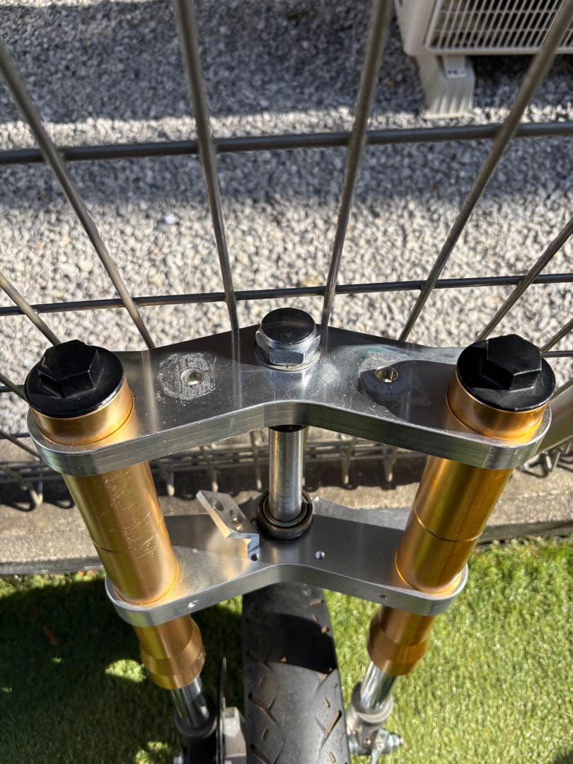 モンキー　中華　極太　フロントフォーク　ホイール　ステム　トップブリッジ