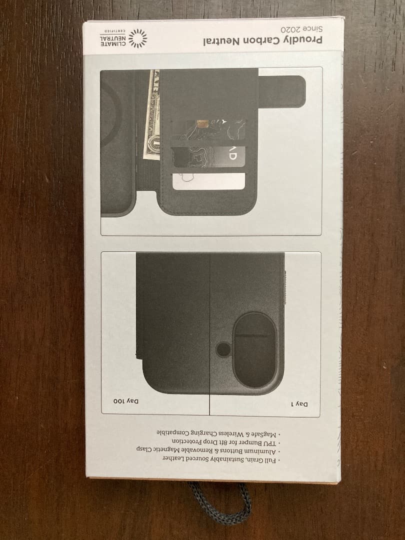 iPhoneアクセサリー NOMAD iPhone16 Modern Leather Folio