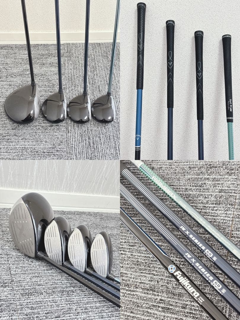 超豪華❗キャロウェイ/ X★ゴルフクラブ 初心者用 メンズ ゴルフセット