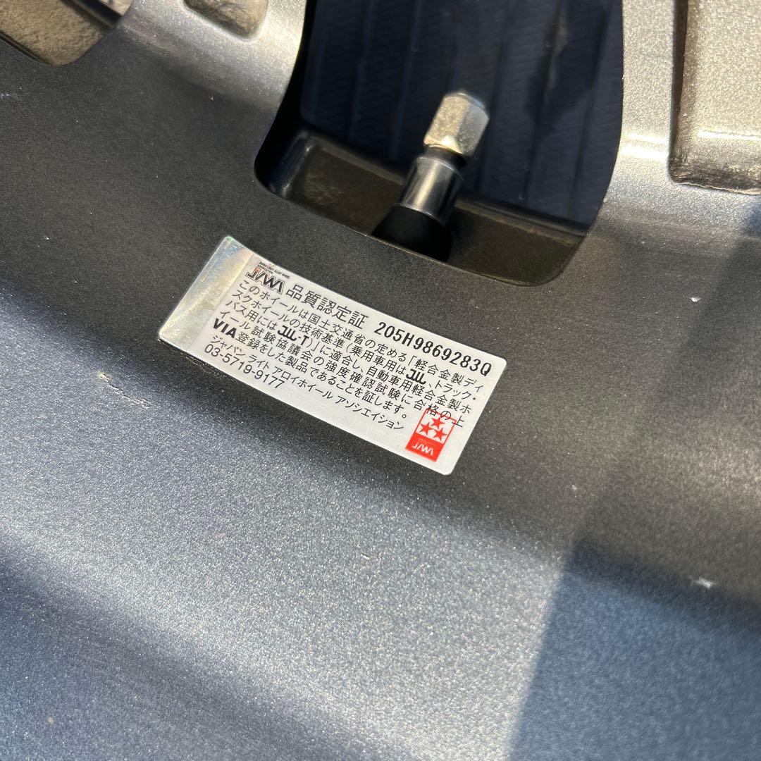 BRASIZ アルミホイール16インチ4H100 6J+42 4本 送料込み