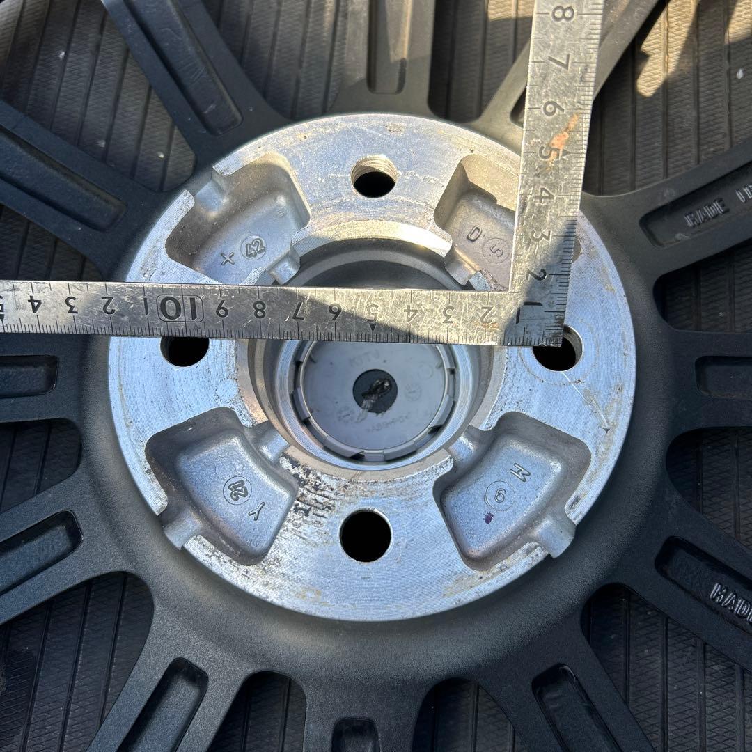 BRASIZ アルミホイール16インチ4H100 6J+42 4本 送料込み