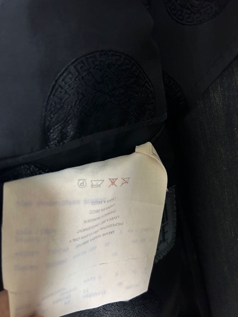 【美品】GIANNI VERSACE グレー スーツ