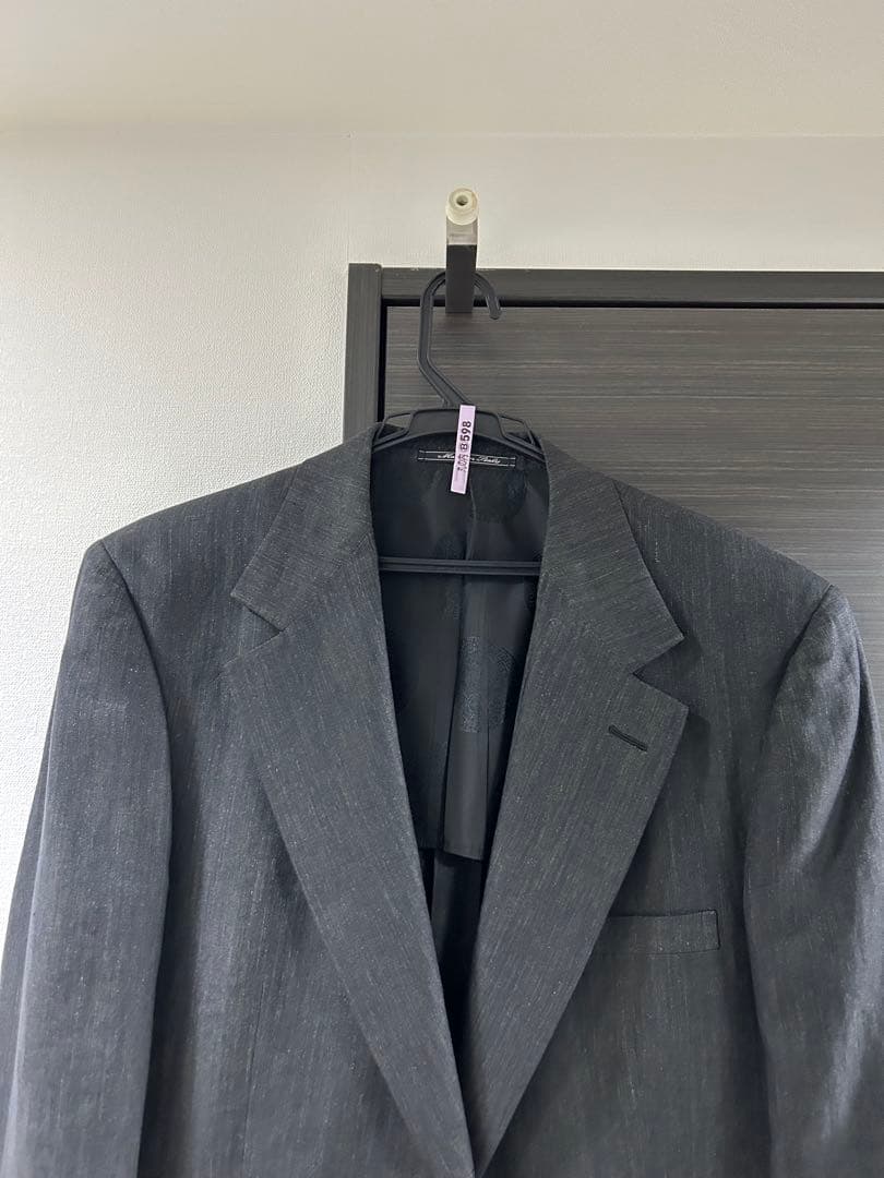 【美品】GIANNI VERSACE グレー スーツ
