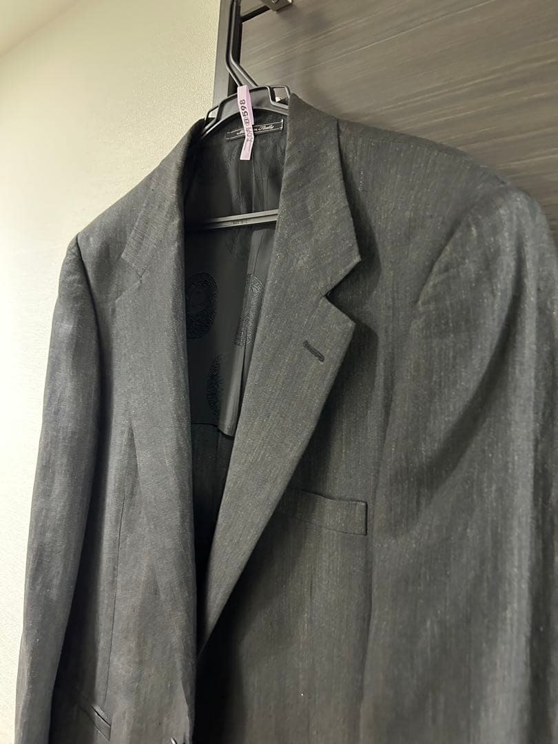 【美品】GIANNI VERSACE グレー スーツ