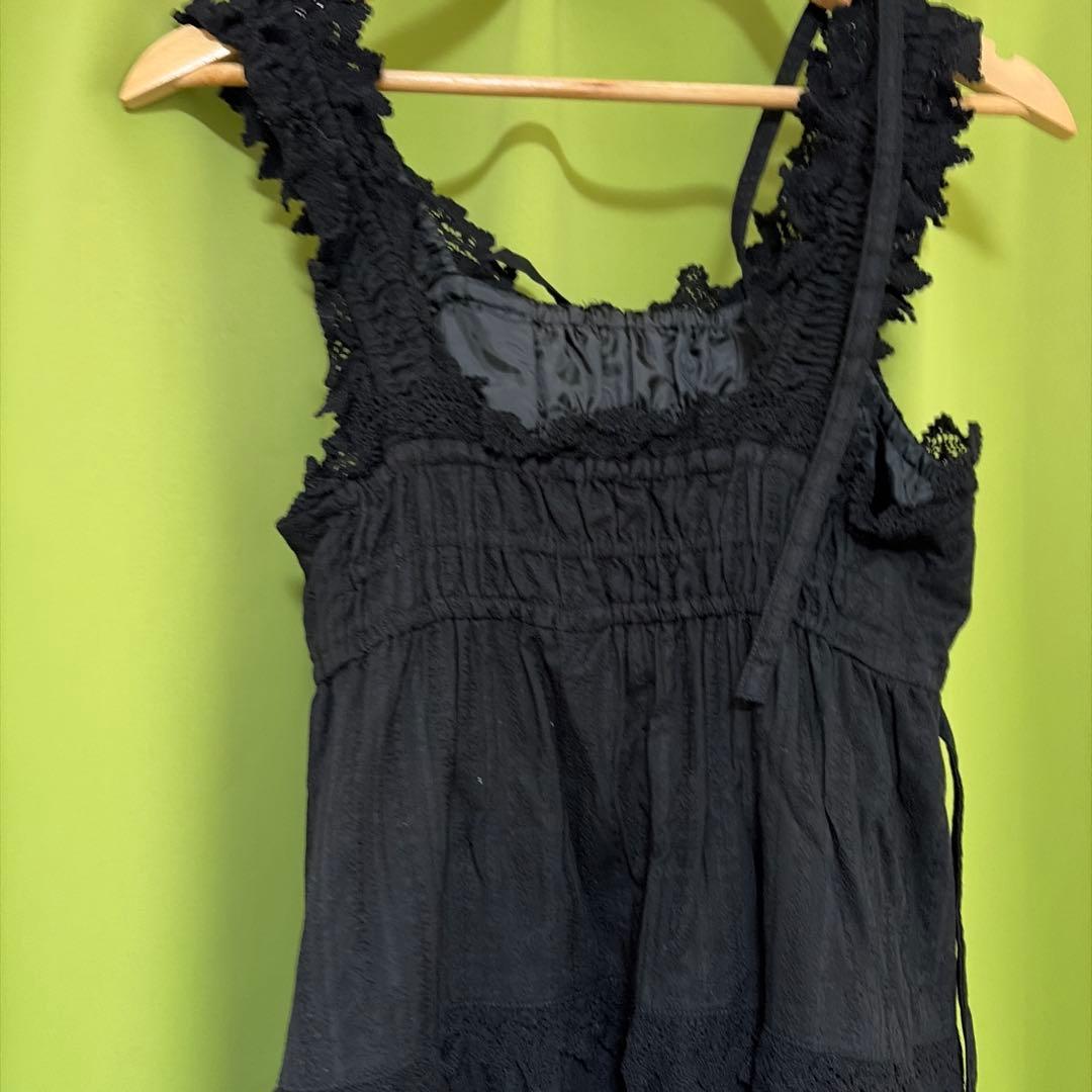 BABY, THE STARS SHINE BRIGHT3段ジャンパースカート黒