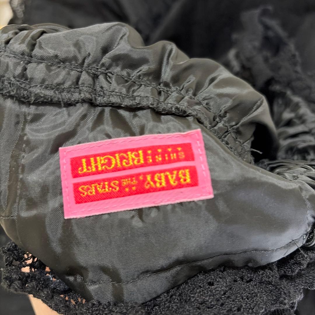 BABY, THE STARS SHINE BRIGHT3段ジャンパースカート黒