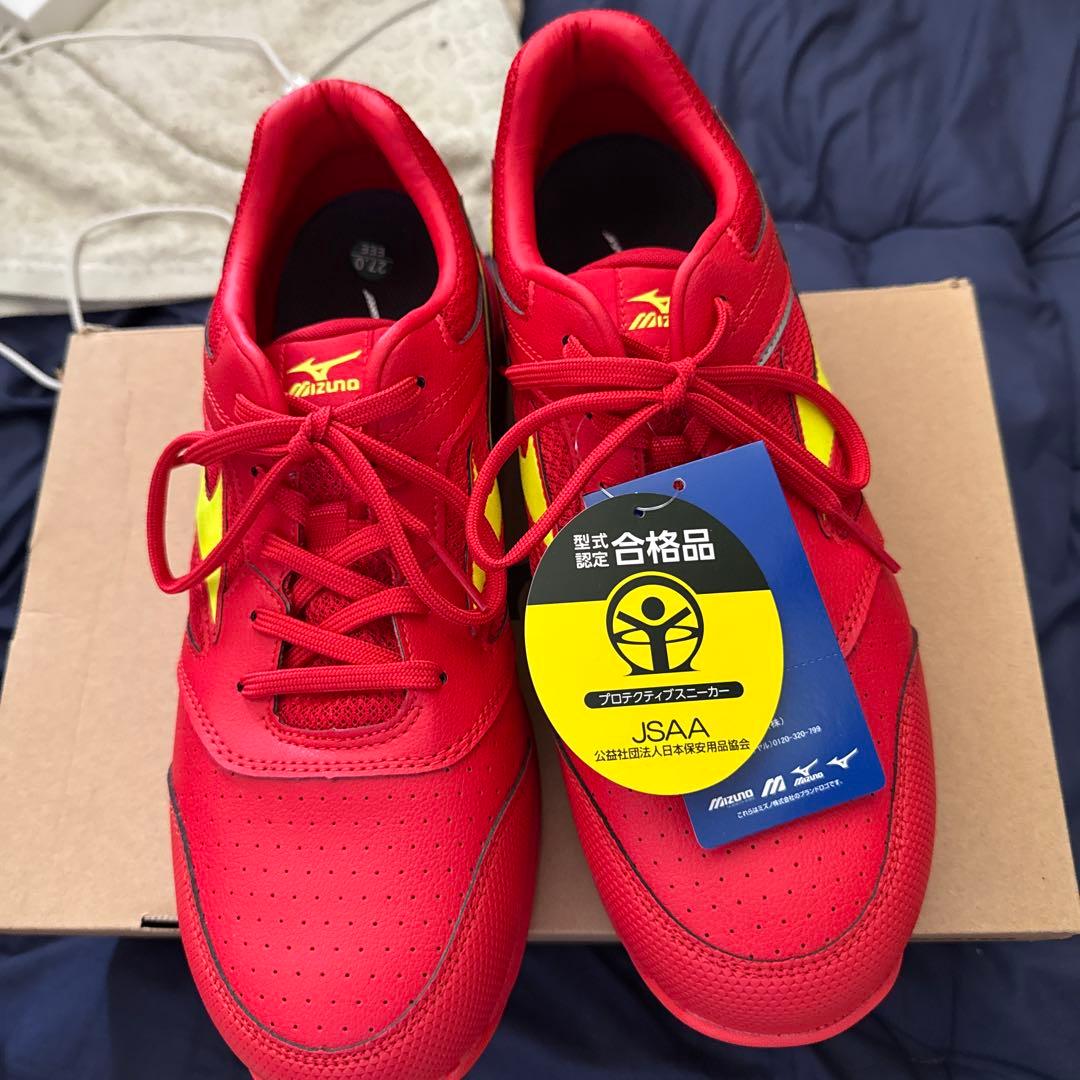 ミズノ 安全靴 オールマイティワーキングシューズ ユニセックス 27センチ