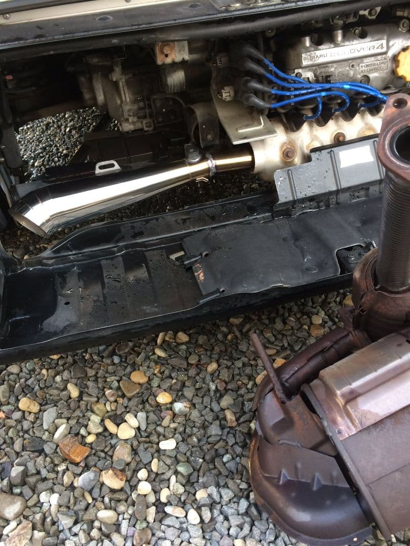 TT TV系サンバー用 ステンレスマフラー