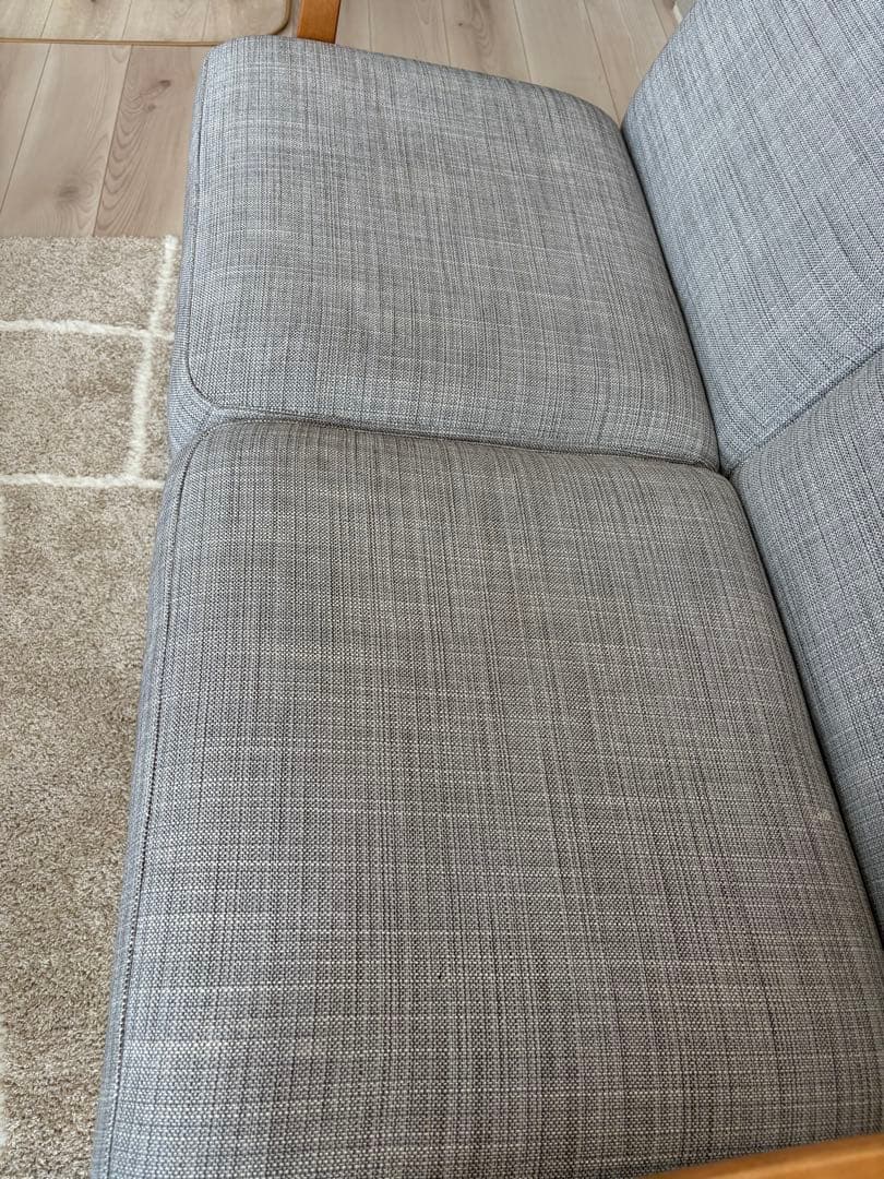 みず IKEA ソファ 2人がけ