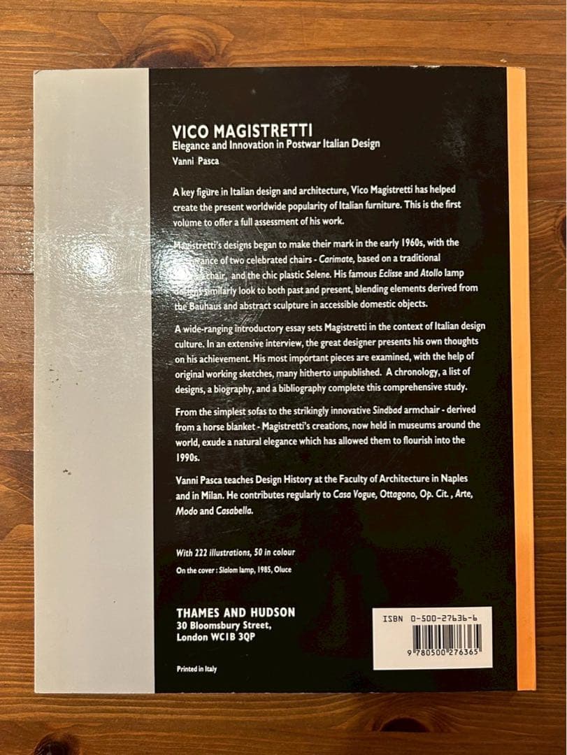 Vico Magistretti デザイン本