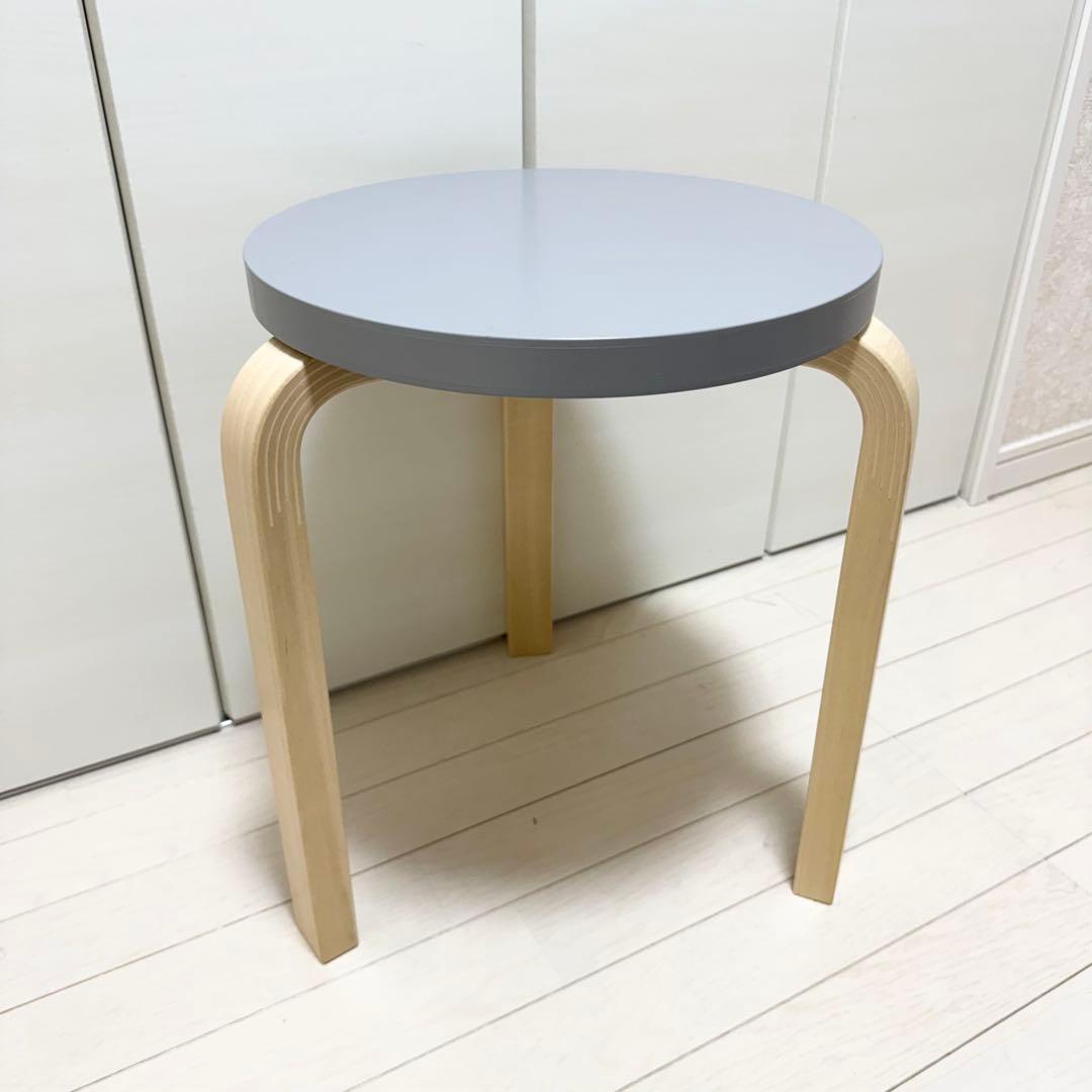 artek アルテック スツール 60 グレー ラッカー