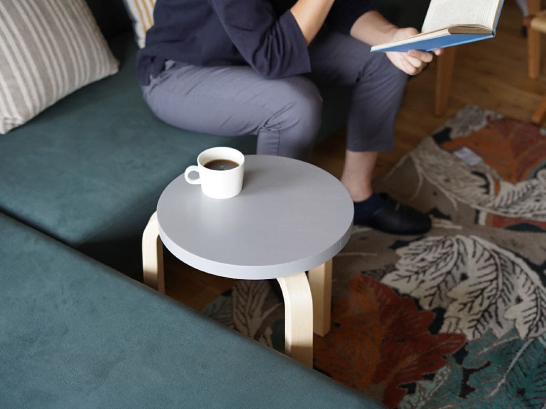 artek アルテック スツール 60 グレー ラッカー