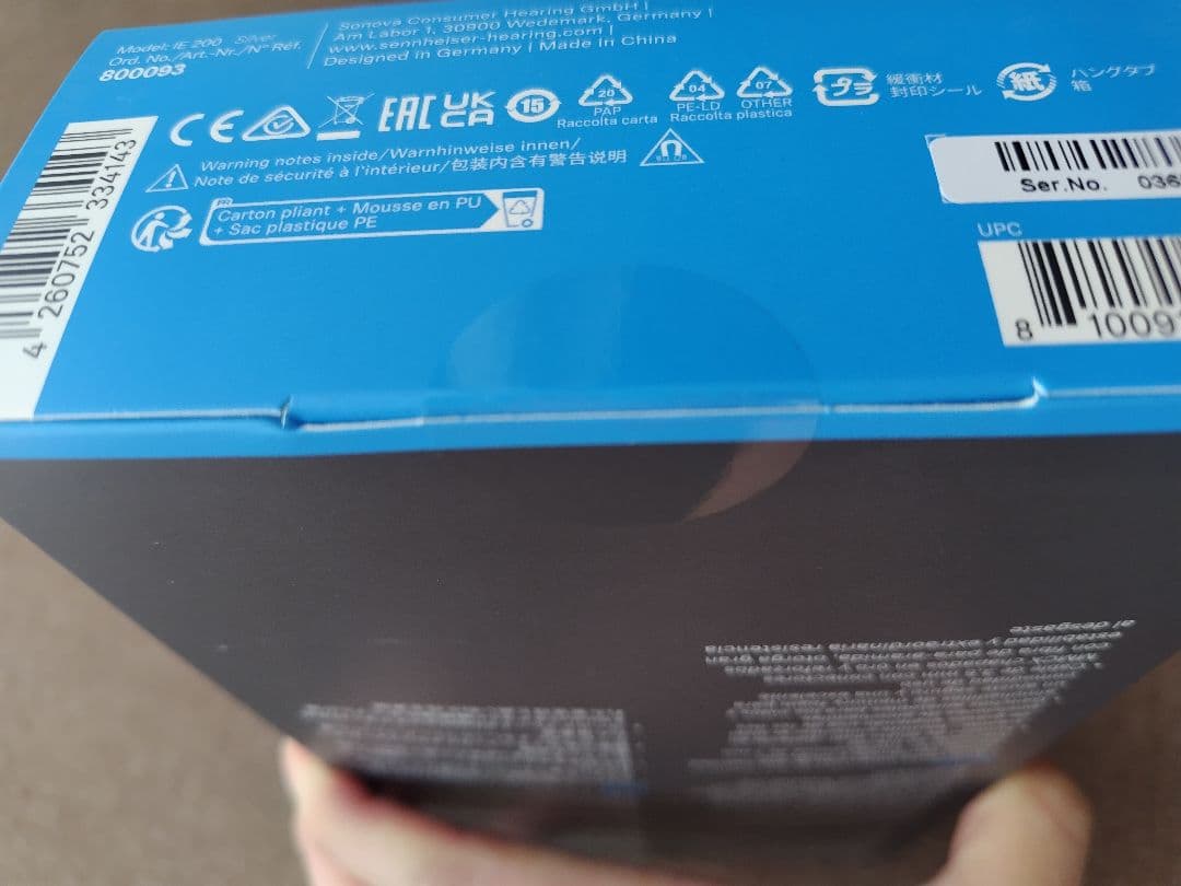 [新品未開封]Sennheiser IE 200 ゼンハイザー