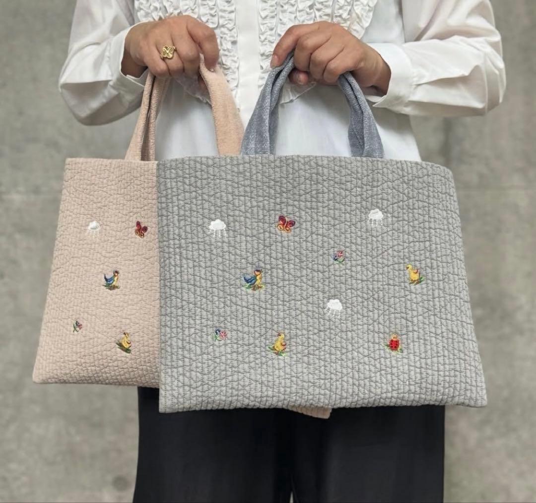 FEILER plononami ベージュトートバッグ