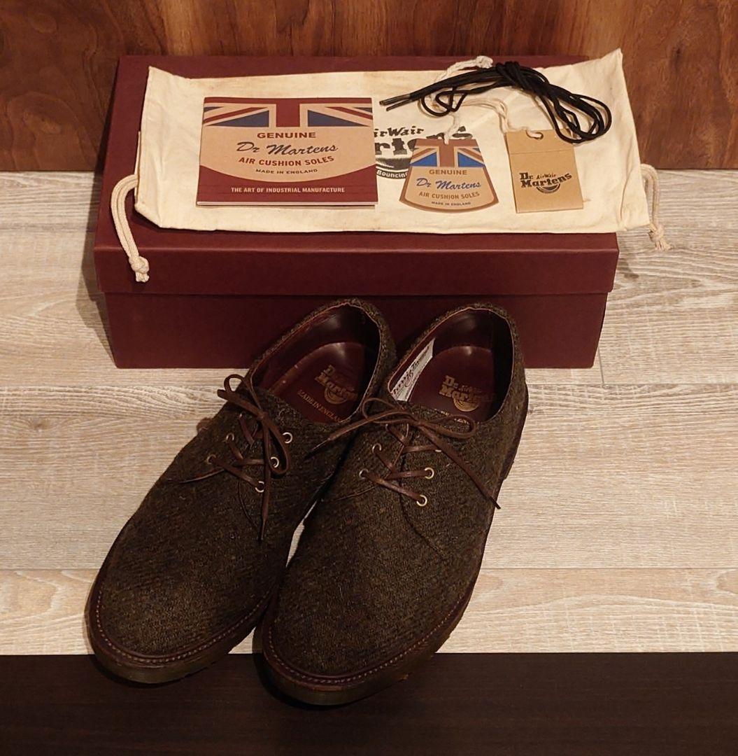 Dr. Martens × HARRIS TWEED 英国製 UK7 EU41