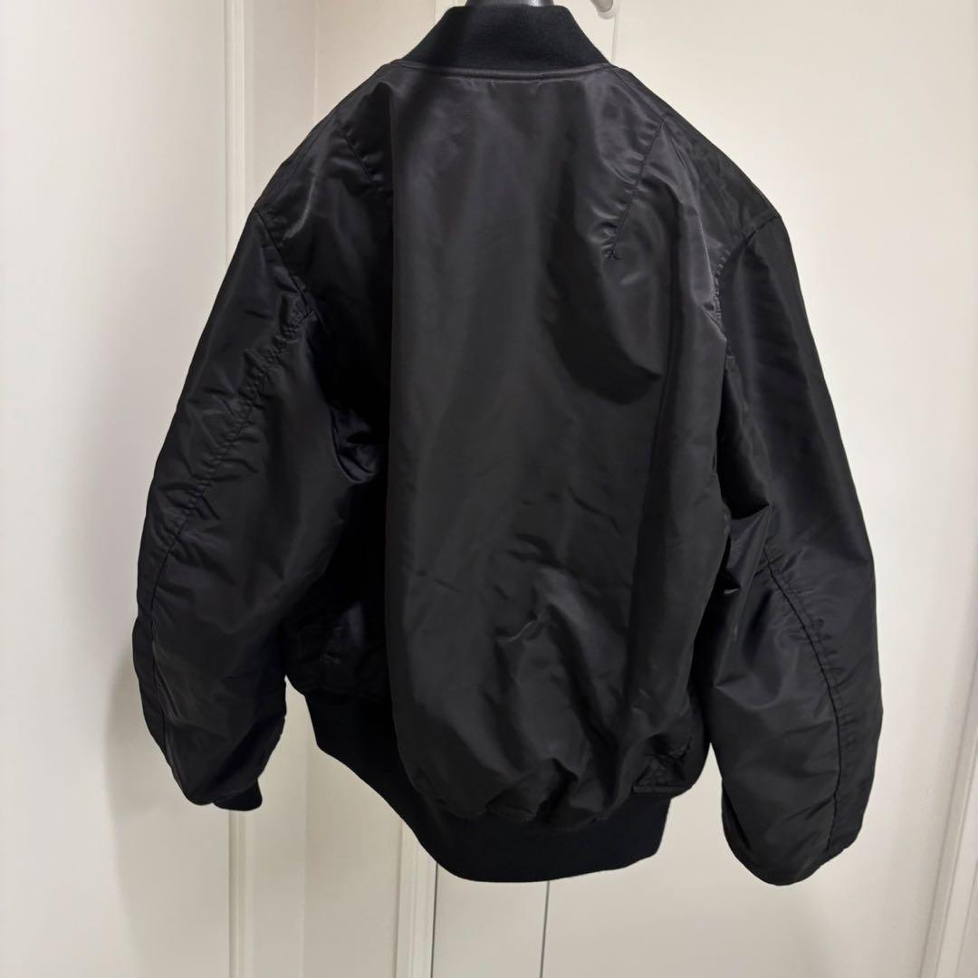 美品✨　BEAMS MA-1 サーモライト　リラックスフィット　ブラック　M